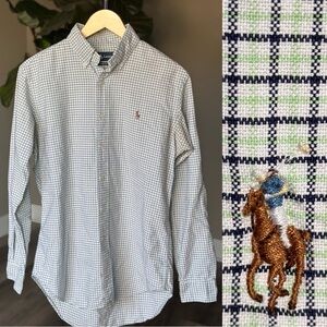 Ralph Lauren Classic Fit Plaid Button Down Long Sleeve • Luxury Eclectic Grandpa